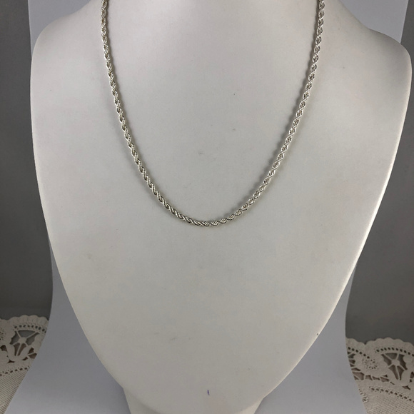 Eye 4 Jewelry | Jewelry | Sterling Silver 24 Inch Rope Chain Necklace ...